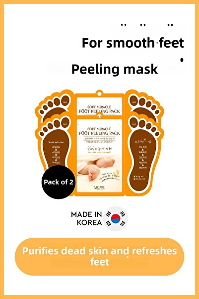 Mjcare Miracle Foot Peeling Pack - Sock Type Foot Peeling Mask 2 Pack