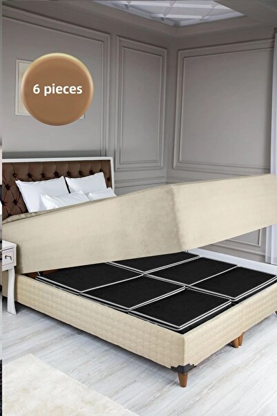 İNKOHA مجموعة من 6 أكياس تخزين تحت السرير – 66x45x21 سم – حقيبة تخزين كبيرة ا...