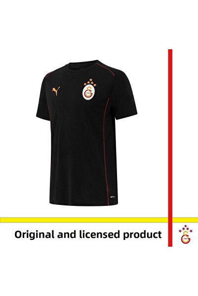 Galatasaray Licensed a Team Written Black T-Shirt