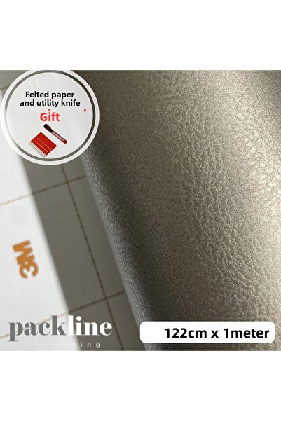 Packline Marketing Decorative Textured Self Adhesive Covering Foil Bronze 122cm X 1Meter