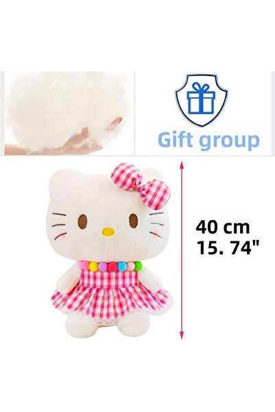 Tıfıl Toys لعبة هالو كيتي القطيفة مقاس 40 سم - لعبة قطيفة كبيرة - TGS-P202586