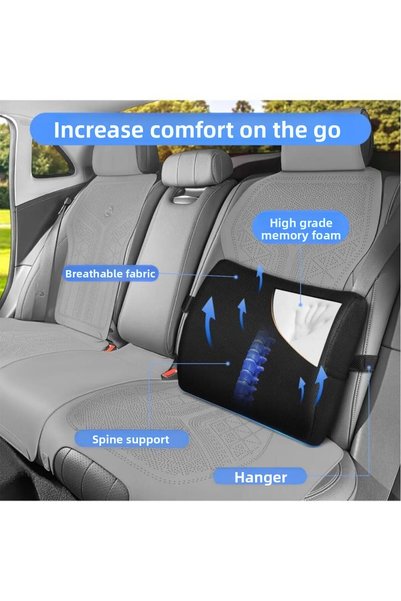 Lord Mountain Visco Lumbar Support Back Cushion Orthopedic Visko Pillow Lumbar Back Support Cushion