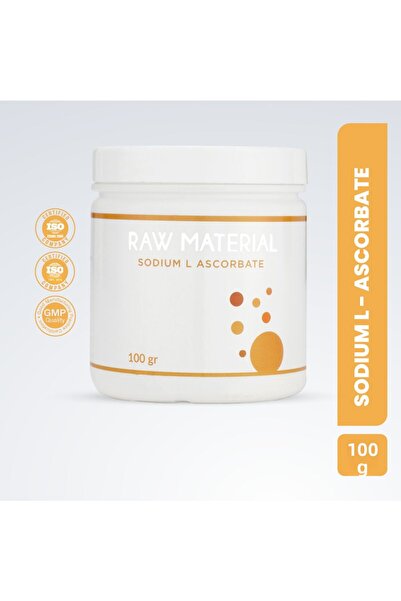 RAW المادة أسكوربات الصوديوم 100 جرام