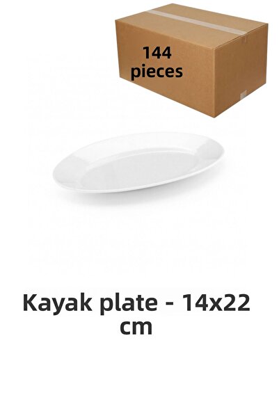 BARITCIOGLU طبق ميلامين كاياك 22 سم 144 قطعة
