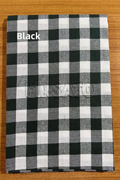 Fırsato Colorful Square Patterned Tablecloth 160X220Cm