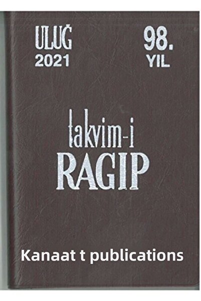 Kanaat Yayınları تقويم الجيب راجيب 2021