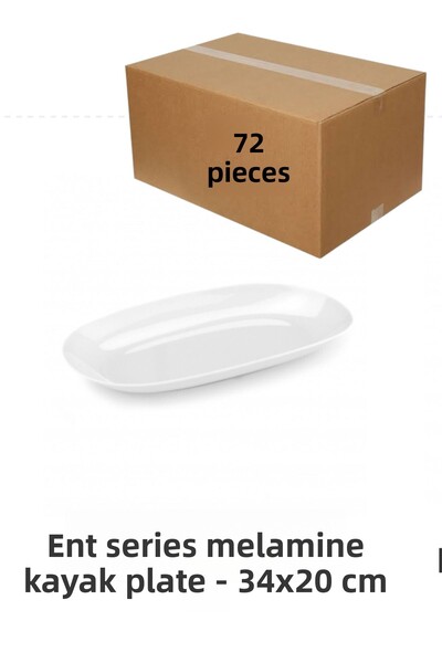 BARITCIOGLU Kayak Plates 72 Pcs X 34 cm Ent Series Melamine