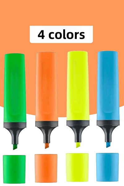 Hız 4 ألوان هايلايتر