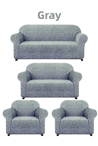 ARİFE HOME غطاء مقعد 3211 مجموعة غطاء أريكة مرن مرن