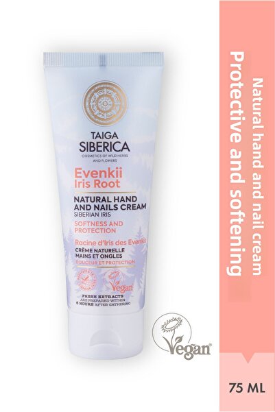Natura Siberica كريم طبيعي لليدين والأظافر للحماية والتنعيم 75 مل - تايغا سيب...