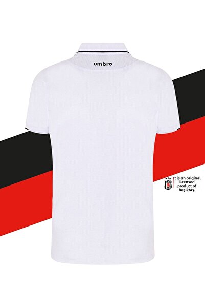 Beşiktaş Γνήσιο μπλουζάκι με λαιμόκοψη Polo με άδεια χρήσης Bjk Eagle με στάμπα δώρο με ξύλινο κουτί