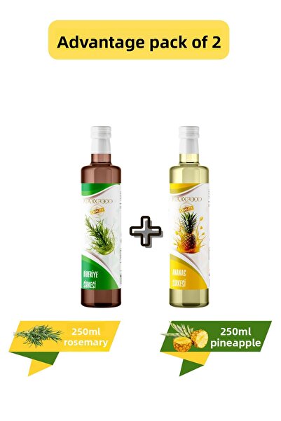 maxxfood Advantage Pack of 2 250ml Detox+250Ml Pineapple (Natural Fermentation)