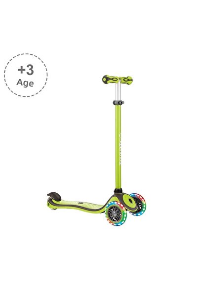 Globber Primo plus lighted scooter - green