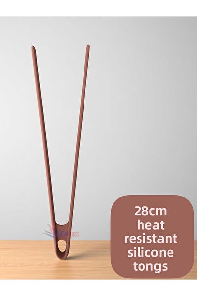 Multiamo Heat Resistant Silicone Tongs Colander Ladle Spatula Spoon Set (30-28-22-20 cm) 14 Pieces