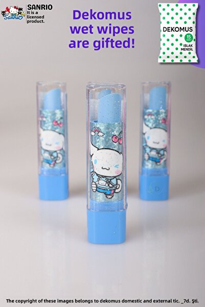 Cınnamoroll "مناديل مبللة من ديكوموس هدية" مرخصة من سينامورول "قطعة واحدة" مم...