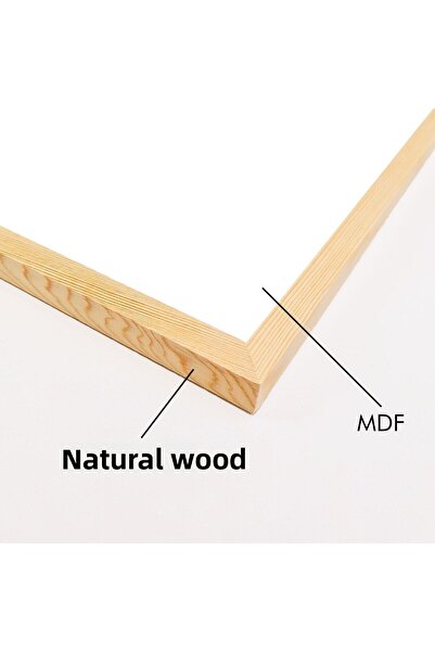 NT Handmade Natural Wooden Framed Uv Printing 3-Piece Kitchen Wall Painting – Modern & Stylish Wall Decor