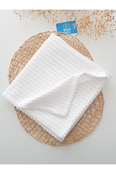 artıbebe بطانية أطفال من القطن بنسبة 100% من نسيج بيكيه – ناعمة، قابلة للتنفس...