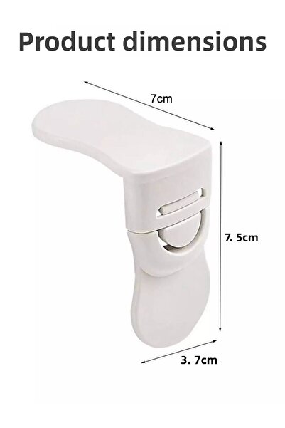 Fresh Moon Child Drawer Lock 2 Pieces Cabinet Window Door Baby Safety Lock Apparatus Multipurpose Safety Clip
