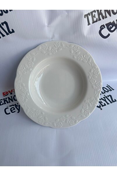 Güral Porselen Carmına 6 Pieces 22 cm Pit Dinner Plate