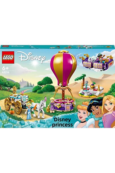 LEGO ® ? Disney™ The Magical Journey of the Princess 43216-Rapunzel, Jasmine For Kids Ages 6 And Up