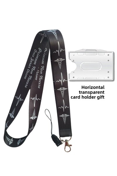 doktorbonem Card de fundal cu simbolul medicamentului negru - guler și curea ...