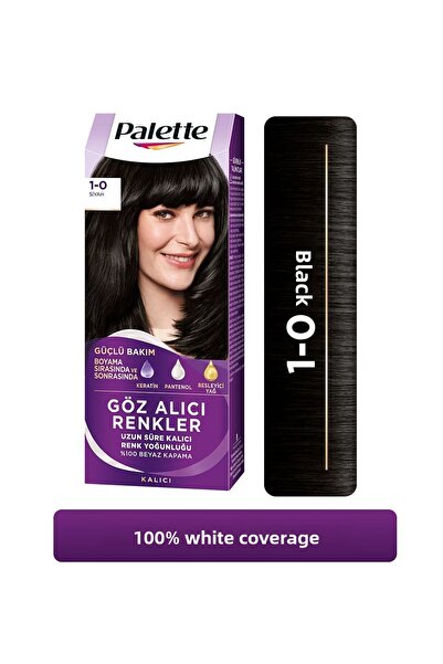 Palette الوان براقة 1-0 اسود