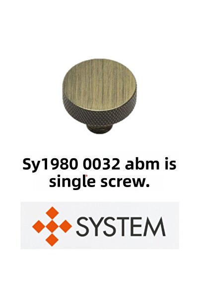 System Sy1980 0032 Abm Antique Yellow Color Modern Single Handle