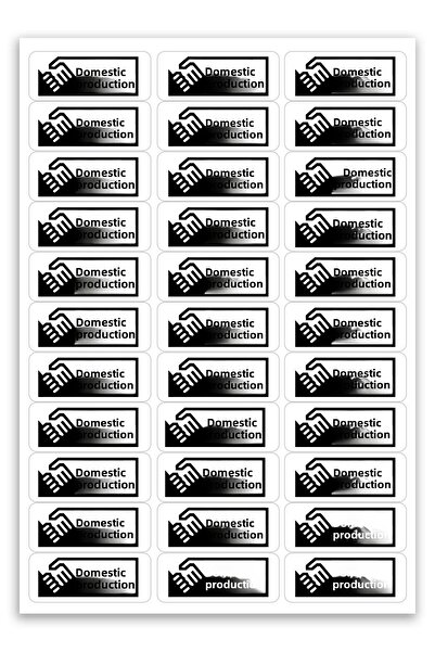 hapshoe 330 de bucăți de etichete autoadezive pentru producție internă