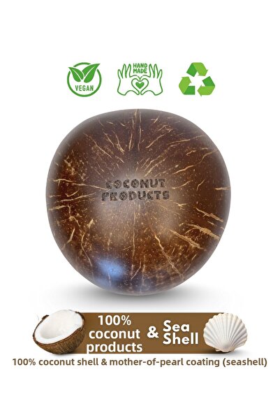 Coconut Products Elephant Design Mother of Pearl Coating - Coconut Bowl and Snack Bowl Straw Mat