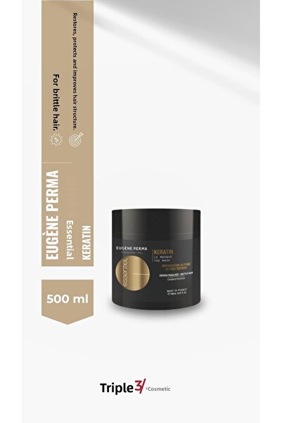 Eugene Perma قناع الكيراتين 500 مل - قناع للشعر التالف