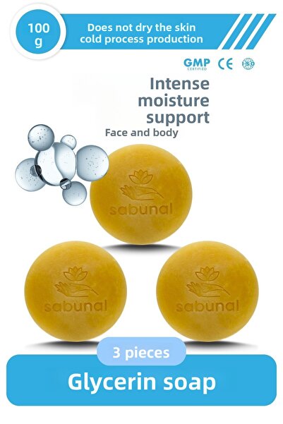 sabunal 3 صابون الجلسرين - دعم الرطوبة المكثفة