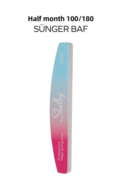 Adornn Special Design Half Moon 100/180 Sponge Baf