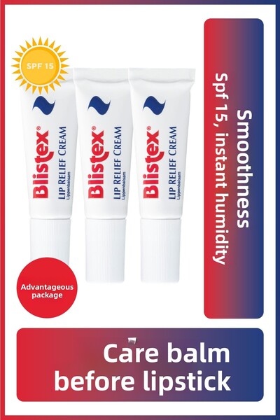 Blistex كريم تخفيف الشفاه 6 مل - كريم العناية بالشفاه والبلسم قبل أحمر الشفاه...