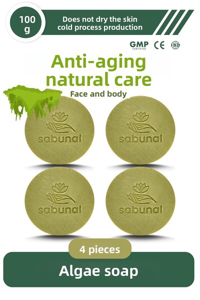 sabunal Seaweed Soap 4 Pieces - Anti-Aging Care Soap