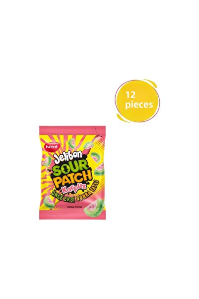 Jelibon Sour Patch Watermelon Flavored Confectionery 80 g - Pack of 12