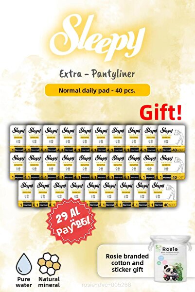 Sleepy Extra 29 اشتري 26 ادفع 40 قطعة يوميًا عادي 40 قطعة وهدية روزي