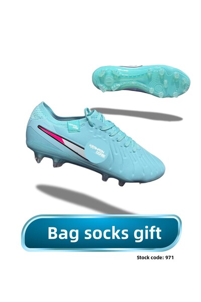 Krampon odası Ποδοσφαιρικά παπούτσια μπλε Elite Level με σχισμή