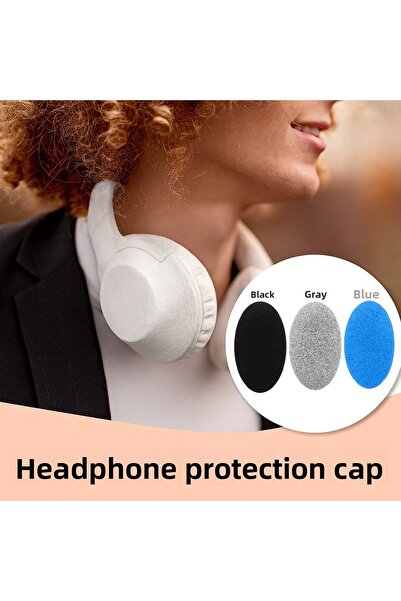 white guard غطاء سماعة رأس للاستعمال مرة واحدة (موديل بيضاوي) - واقي سماعة ال...