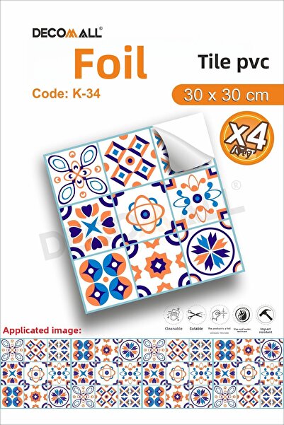 senavia farkınızı yansıtın K-34 Folie autoadezivă pentru plăci de pardoseală,...