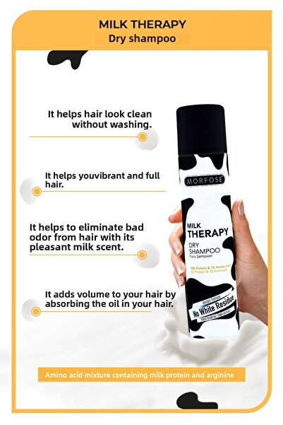 Morfose Milk Therapy Dry Shampoo 200 ml