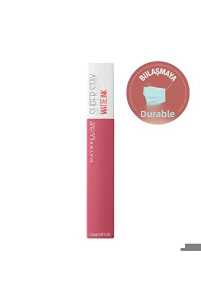 Maybelline New York سوبر ستاي مات إنك بينك إديشن أحمر شفاه سائل غير لامع رقم:...