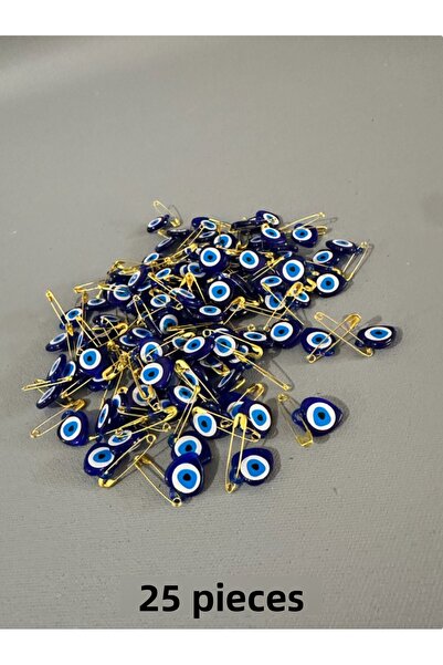 edalle Navy Blue Safety Eye Beads 25 Pieces