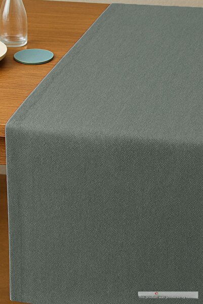 QURRY 100% Organic Raw Linen Cotton Runner, Runner Tablecloth, Decorative Presentation, Stylish Design