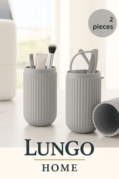 lungo home Storage Container Multi-Purpose Organizer 2 Pieces