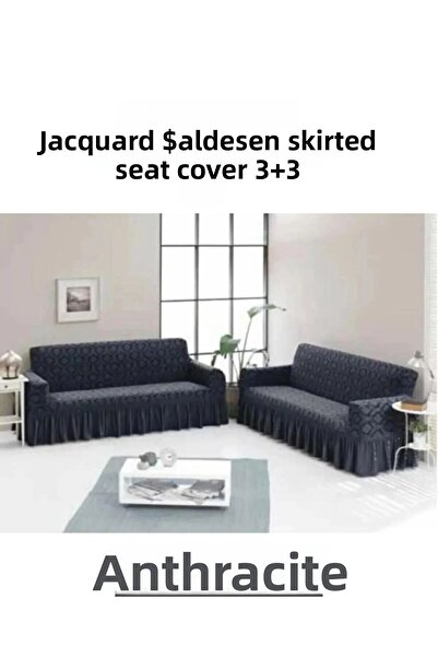 upmall Model de șal Jacquard Canapea, Canapea, Husă pentru canapea extensibil...