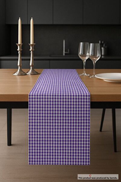 embays collection 38X150 Plaid Pattern American Runner, Pinterest Runner, American Service, Small Check Runner