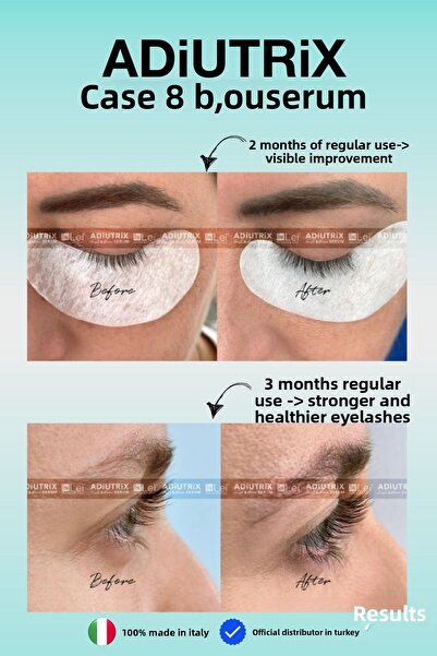 İnLei Adiutrix Vegan Eyelash and Eyebrow Strengthening Lengthening Serum