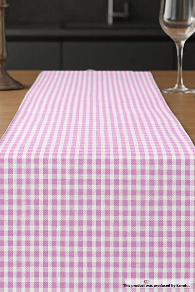 embays collection 38X150 Plaid Pattern American Runner, Pinterest Runner, American Service, Small Check Runner