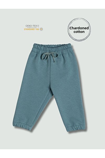 Zuppers Baby Thick Cotton Jogger Pants - Petrol Green