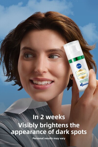 NIVEA Luminous630 Anti-Acne Skin Serum 30ml, Salicylic Acid, Hyaluronic Acid, Acne Skin